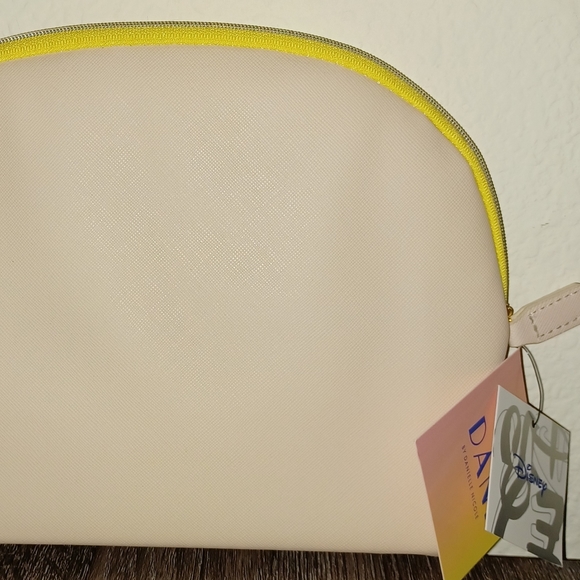 DISNEY DANI TINKER BELL Pouch Make-up Travel Zip Bag measurements: approximatel - Picture 5 of 7